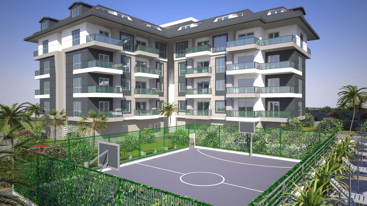 Apartment 1+1 in Olive Resort, Oba, Turkey No. 35810