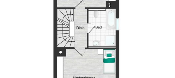 2 Schlafzimmer Stadthaus in München, Germany, Nr. 152885 6
