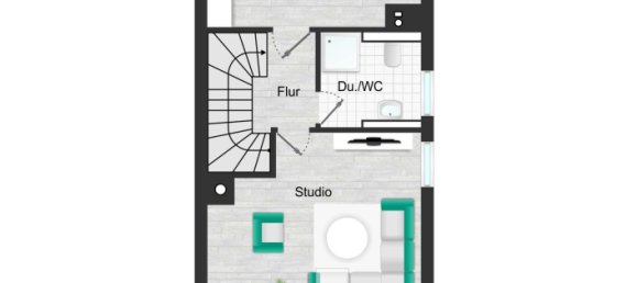 2 Schlafzimmer Stadthaus in München, Germany, Nr. 152885 7