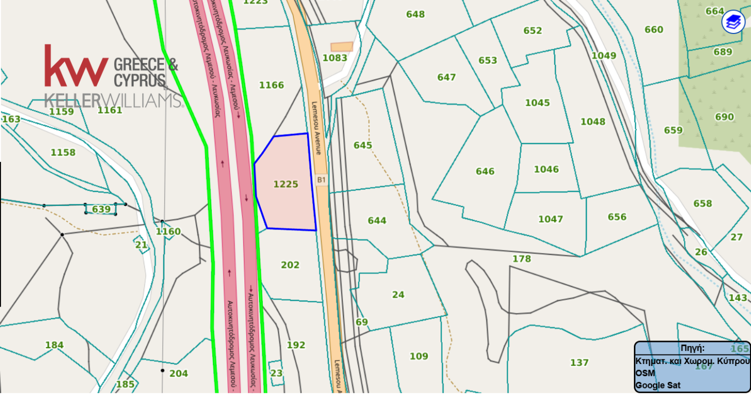 3131 m² terreno en venta en Alampra, Nicosia, Cyprus № 181144
