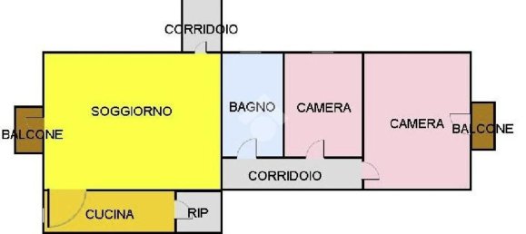 3 rooms Apartment in San Severo, Italy No. 64227 12