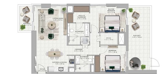 3 bedrooms Apartment in Dubai Hills Estate, UAE No. 47250 8