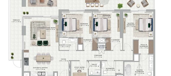 3 bedrooms Apartment in Dubai Hills Estate, UAE No. 47250 9