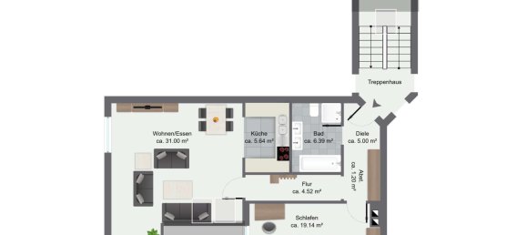 Apartamento T1 em Unna, Germany N.º 314767 6