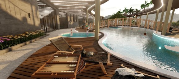 شقة 1+1 في Alanya, Turkey رقم 30986 14