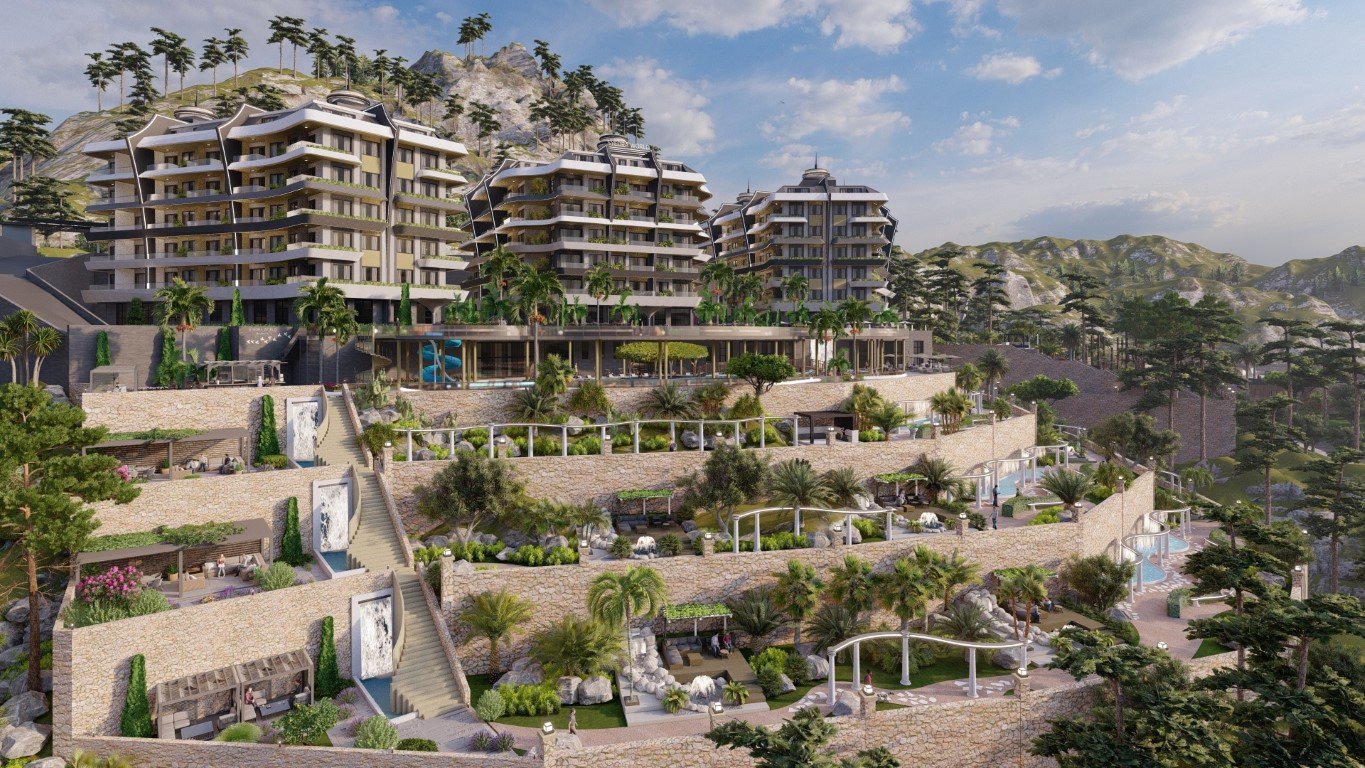 شقة 1+1 في Alanya, Turkey رقم 30986