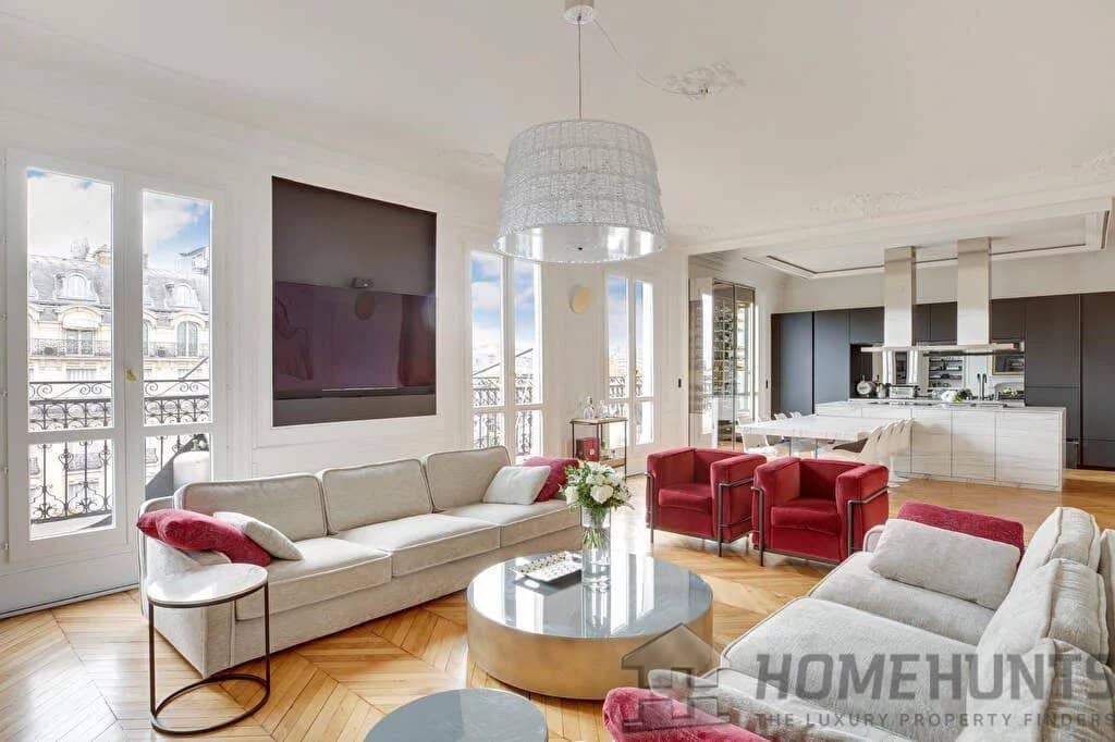 Apartamento de 3 dormitorios en Paris, France No. 120833