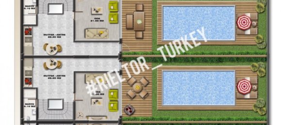 Villa 3+1 in Side, Turkey No. 13449 11