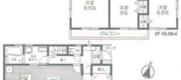 Дом с 4 спальнями в Сайтама, Япония № 4497 2