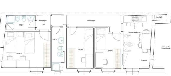 3 bedrooms Apartment in Florence, Italy No. 357114 19