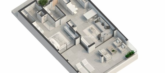 Apartamento T2 em Palm-Mar, Spain N.º 9117 21