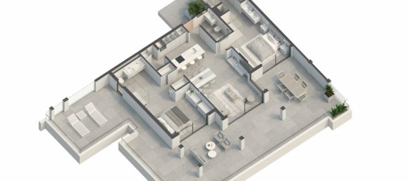 Apartamento T2 em Palm-Mar, Spain N.º 9117 23