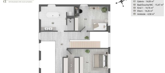 Дом с 3 спальнями в Бёрде, Германия № 330431 10