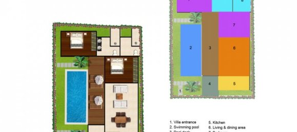2 Schlafzimmer Villa in Seminyak, Indonesia, Nr. 3175 13