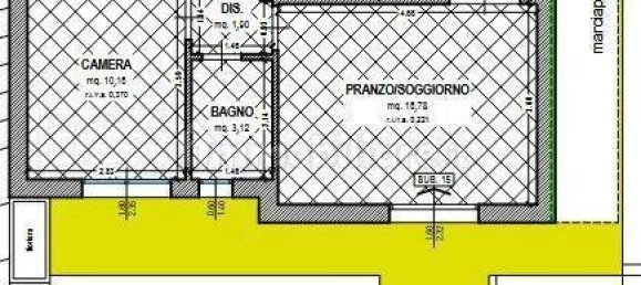 3 rooms Apartment in Rimini, Italy No. 11114 29