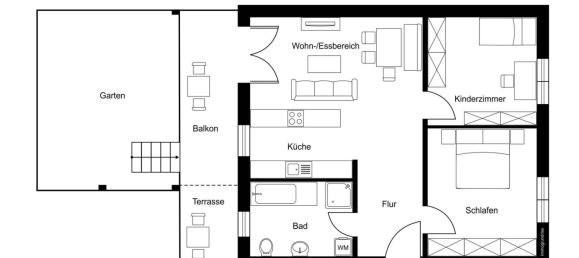 Apartamento de 3 habitaciónes en Lustenau, Austria No. 184250 2
