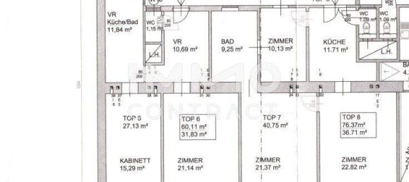 3 rooms Apartment in Brigittenau, Austria No. 136464 2