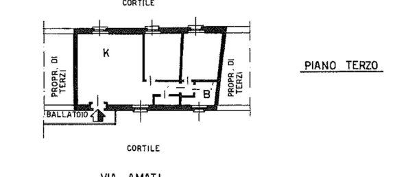 3 rooms Apartment in Monza, Italy No. 303442 14