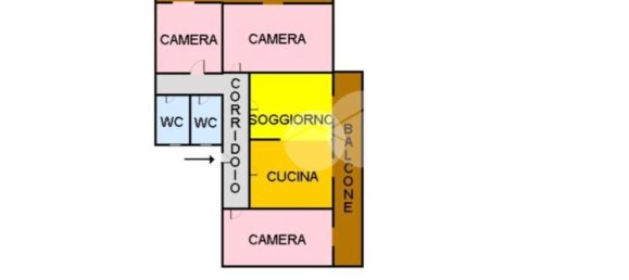 4-Zimmer Wohnung in Castellammare di Stabia, Italy, Nr. 211099 34