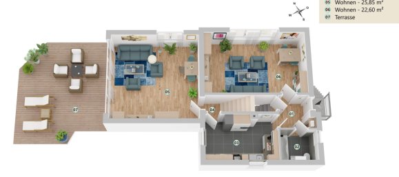 Casa de 2 dormitorios en Verden, Germany No. 151213 29