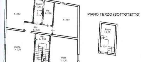 Квартира с 4 комнатами в Флоренция, Италия № 50692 34
