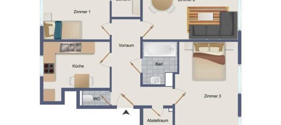 Apartamento de 3 dormitorios en Lend, Austria No. 189935 14