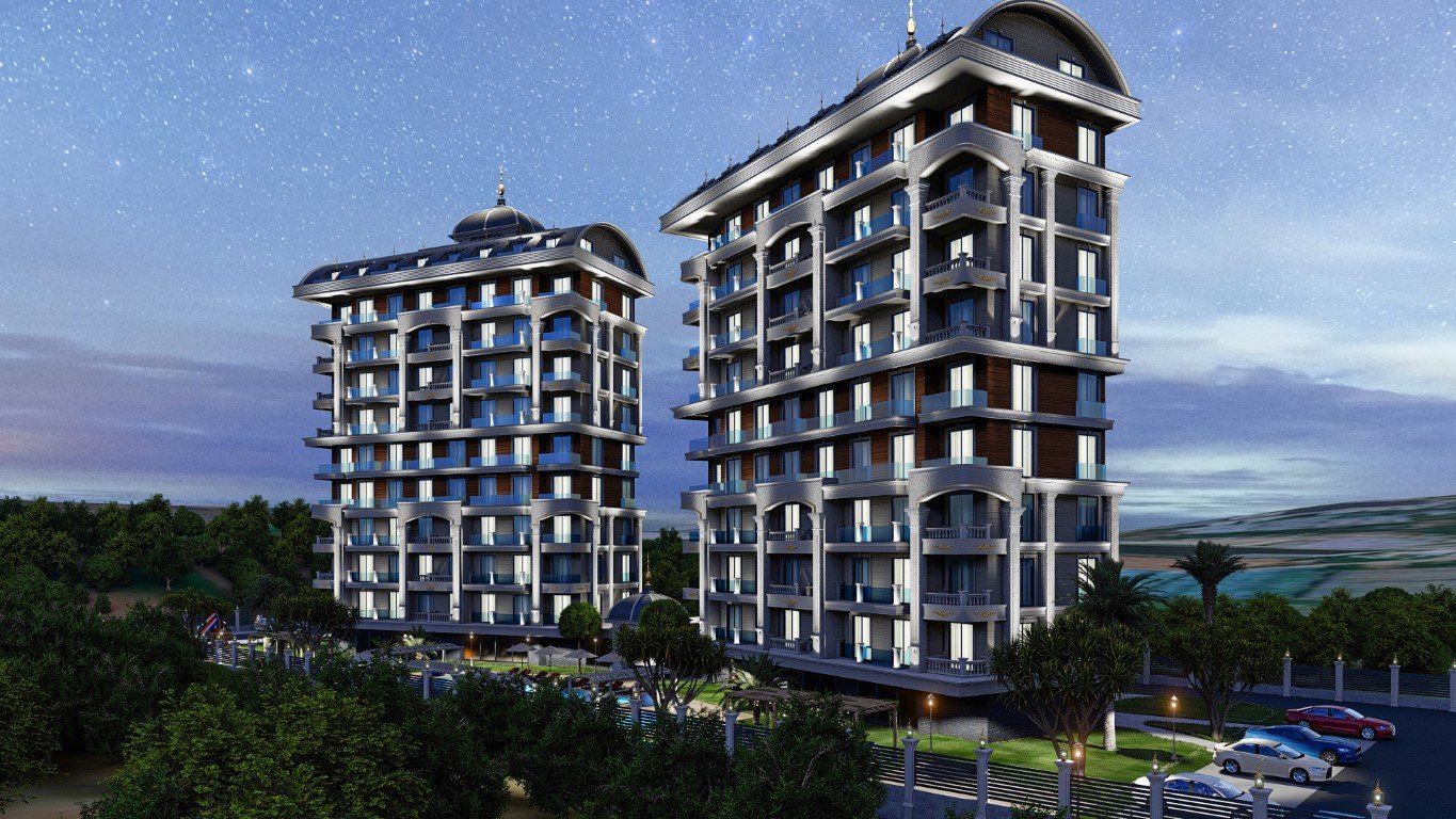 Wohnung 1+1 in Alanya, Turkey, Nr. 30998