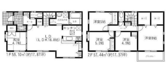 5 bedrooms House in Saitama, Japan No. 7138 2