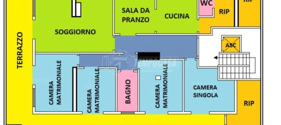 6 rooms Penthouse in Porto San Giorgio, Italy No. 173260 2