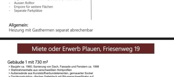Armazém em Plauen, Germany 2067 m² N.º 234573 7
