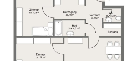 2 bedrooms Apartment in Josefstadt, Austria No. 129507 7