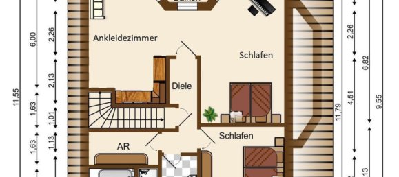 Таунхаус с 4 спальнями в Нойвид, Германия № 10152 16
