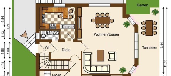 Таунхаус с 4 спальнями в Нойвид, Германия № 10152 15