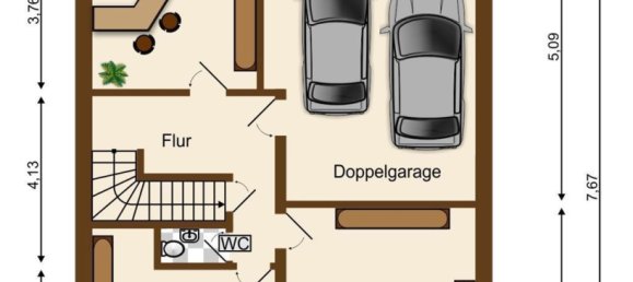 Таунхаус с 4 спальнями в Нойвид, Германия № 10152 14