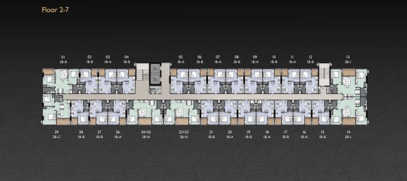 2 dormitorios apartamento en venta en Pattaya, Chonburi, Eastern Thailand, Thailand № 32791 2