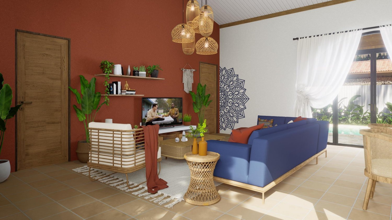 4 غرف نوم فيلا في Boho Terracotta Village, Koh Pha Ngan, Thailand رقم 31756