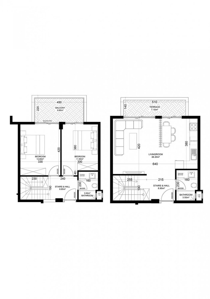 Penthouse 2+1 em Yekta Golden Valley, Oba, Turkey N.º 37788 1