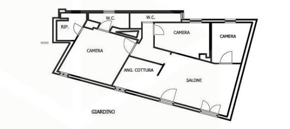 4 rooms Apartment in Rome, Italy No. 28414 40