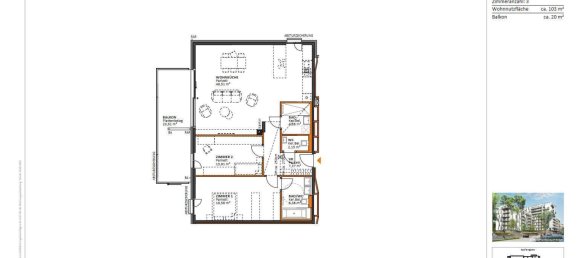 3-Zimmer Wohnung in Penzing, Austria, Nr. 189462 3