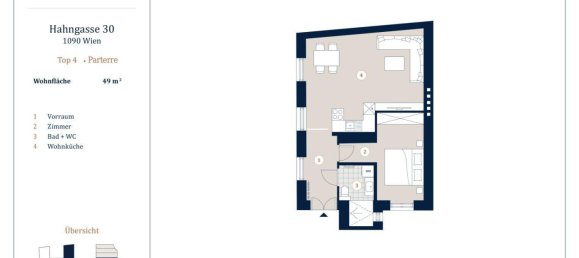 Ático de 2 habitaciónes en Alsergrund, Austria No. 229298 8