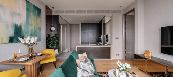 Apartamento com 1 quarto em condomínio em Bangkok, Thailand N.º 6696 7