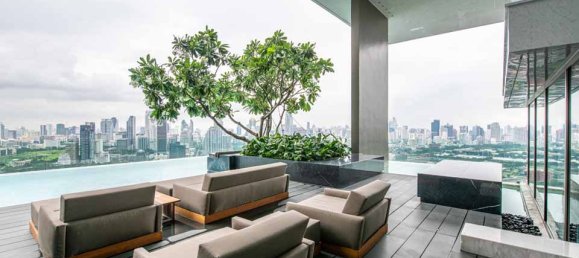 Apartamento com 1 quarto em condomínio em Bangkok, Thailand N.º 6696 13