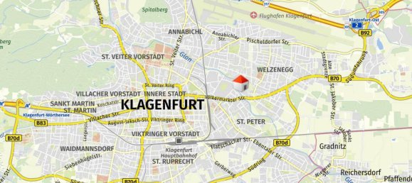 2 chambres Appartement à Klagenfurt am Worthersee, Austria No. 137730 13