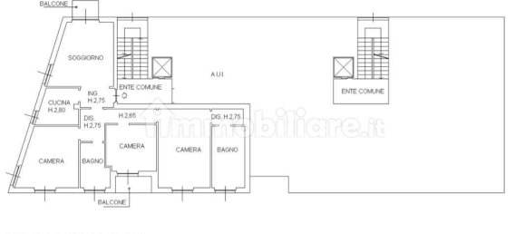 Квартира с 3 спальнями в Комо, Италия № 315429 6