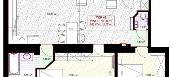 3 rooms Apartment in Favoriten, Austria No. 236049 8