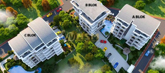 Квартира 1+1 в Аланья, Турция № 8473 10