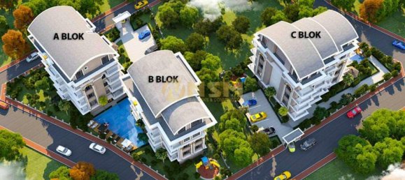 Квартира 1+1 в Аланья, Турция № 8473 17