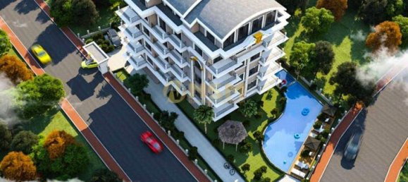 Квартира 1+1 в Аланья, Турция № 8473 9