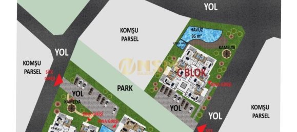 Квартира 1+1 в Аланья, Турция № 8473 15