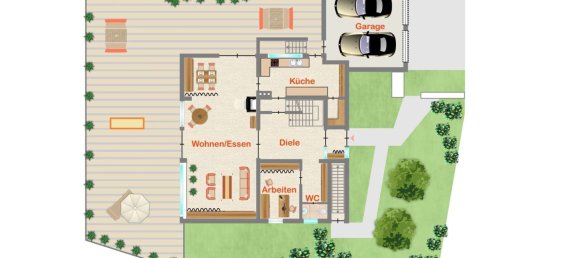 Moradia em banda de 8 divisões em Stuttgart, Germany N.º 345522 21